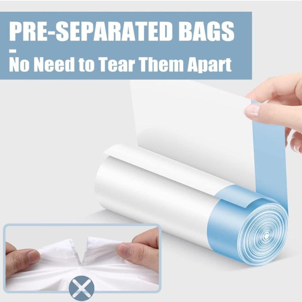 Extra Large Thickened Drawstring Garbage Bags, Tear-Resistant Portable for Home Kitchen Dorm, Heavy-Duty Household Trash Bags RQSL-BH-2519-51