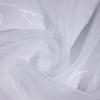 The thickened and encrypted soft light organza fabric can be used for wedding dresses evening gowns and designer clothing fabric