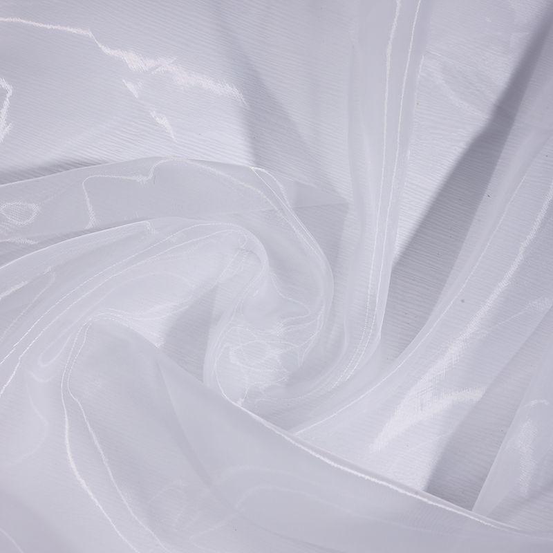 The thickened and encrypted soft light organza fabric can be used for wedding dresses evening gowns and designer clothing fabric