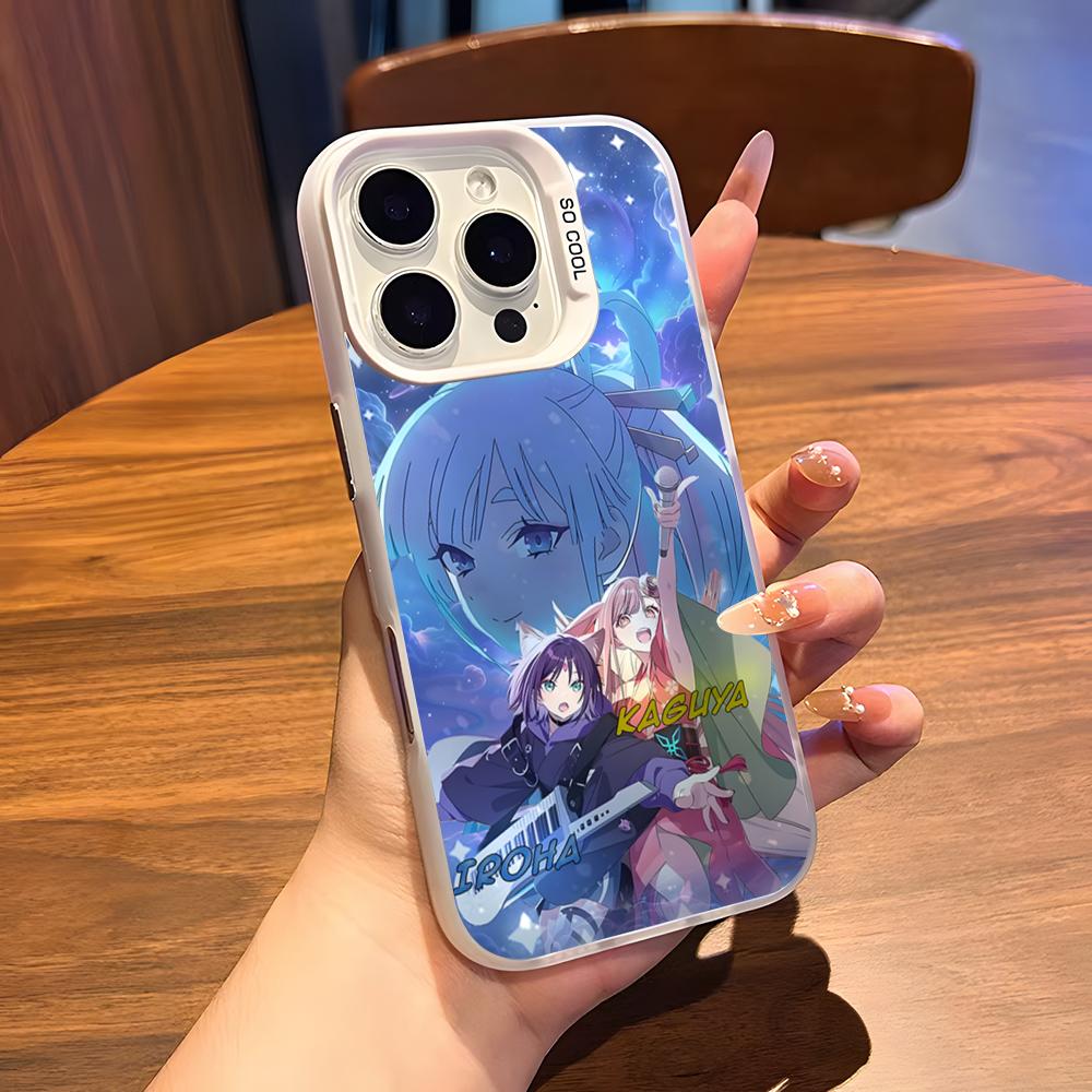 C-Cosmic P-Princess Kaguya! Phone Case For IPhone 17 Air 16 15 14 Plus 13 12 11 Pro 7 8 XS Max XR Silver White Bumper Case iPhone 11 Pro