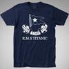 Tricou White Star Line Titanic vasul rms iceberg scufundare barcă de salvare jack