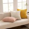 Modern Simple Corduroy Pillow Sofa Splicing Pillow Case New Bedside Cushion Back Pillow