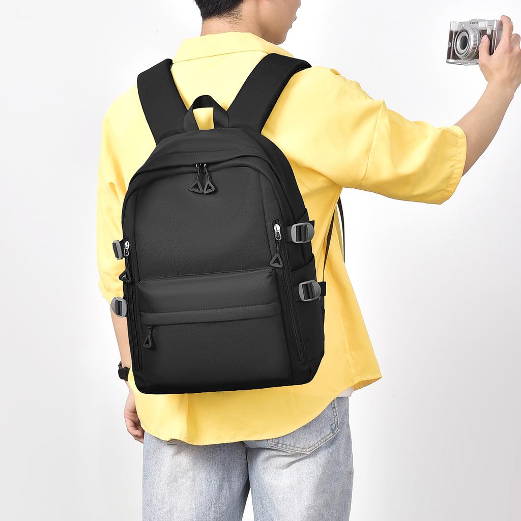 New Student Backpack With Large Capacity, Simple And Durable Oxford Cloth Backpack, Lightweight And Women's Casual Backpack
