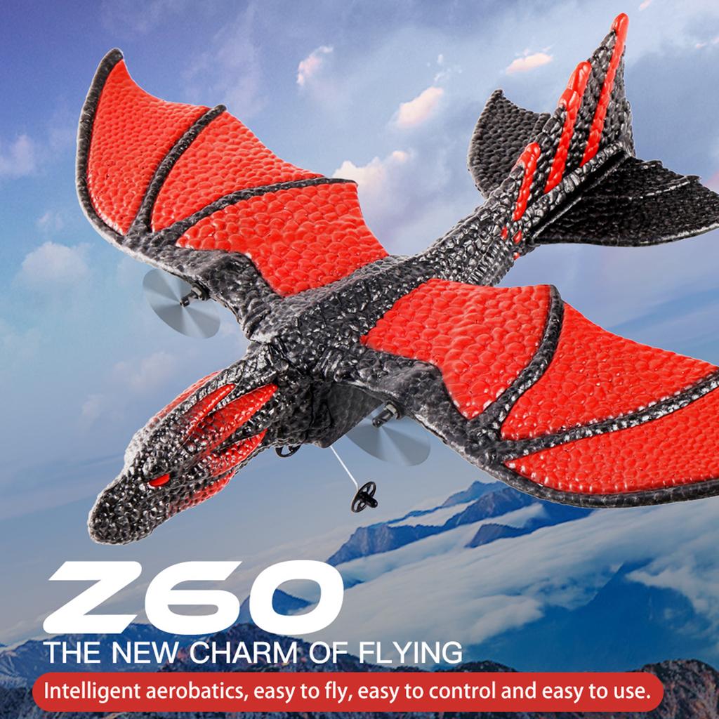 Remote Control Plane, 2.4Ghz Remote Control Airplane with Gyro Stabilizer & 2 Batteries, EPP Foam