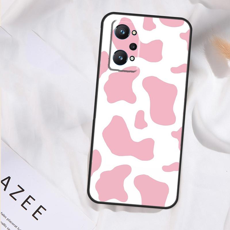 Cute Cow Moo Case For Realme GT7 Pro GT6 11 12 13 14 15 Pro Plus C55 C53 C35 C33 C61 C65 C67 C53 C71 C75
