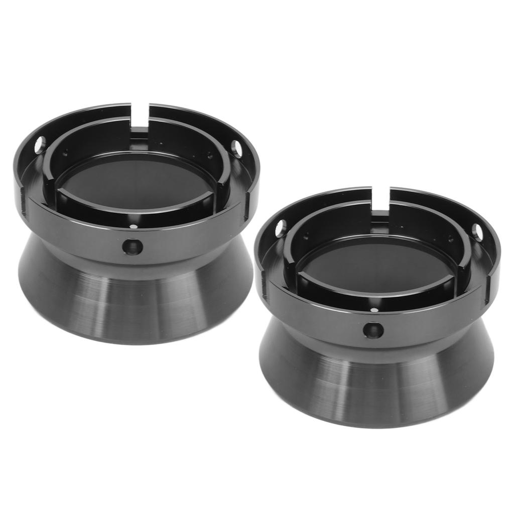 1 Pair 10 Inch NAB Hub Adapters Polished Aluminum Alloy Opener Universal Loading Device for Studer R