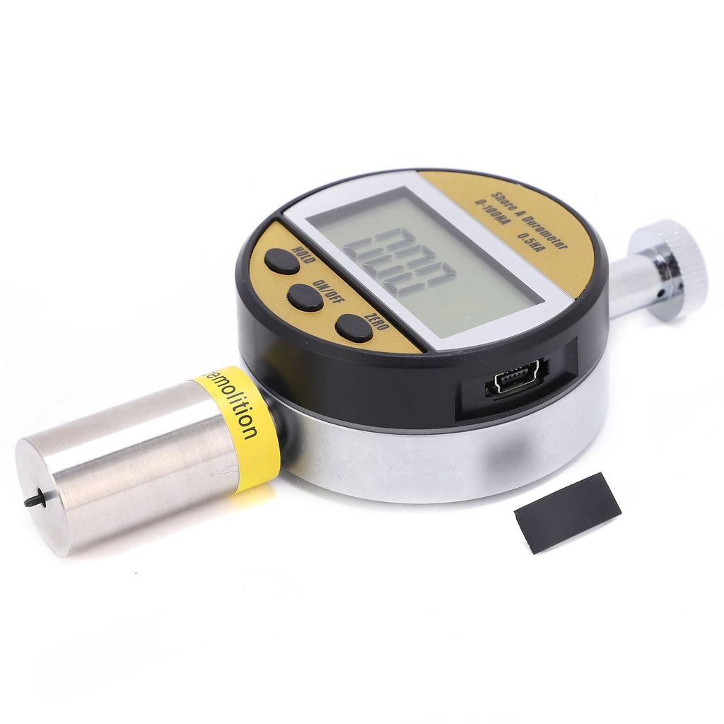 LXDA 0100 Degrees  Digital Hardness Tester Meter Gauge Portable Rubber Resin Fiber Durometer