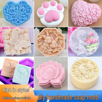 Silicone Soap Mold Making Set for DIY and Children's Homemade Breast Milk Soap