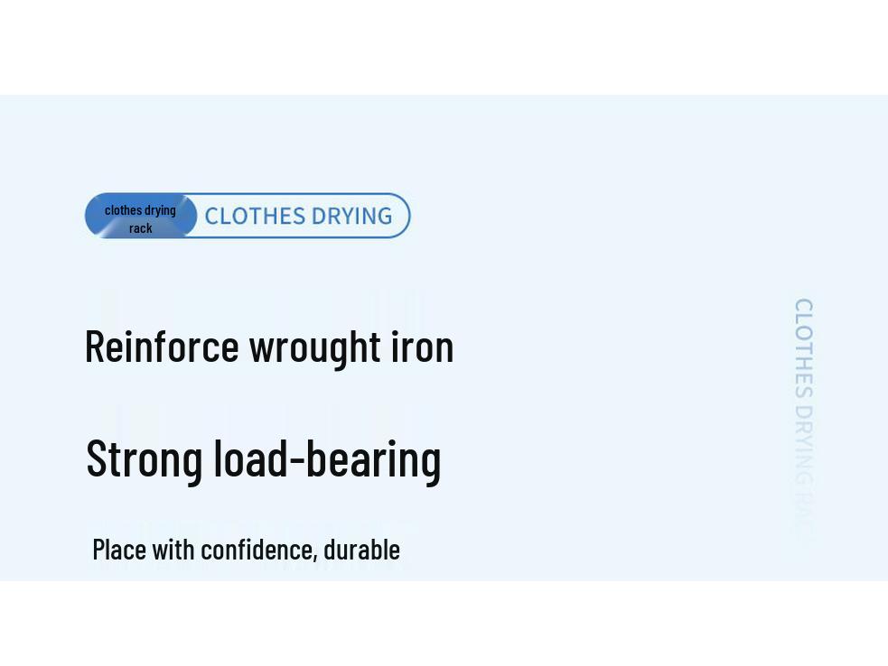 Hochhaus Balkon Wäscheständer mit Kleiderstange und Diebstahlschutz für Fenster