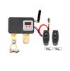 Wireless Dual Remote Car Battery Disconnect Master Kill Cut Off Switch Voltmeter