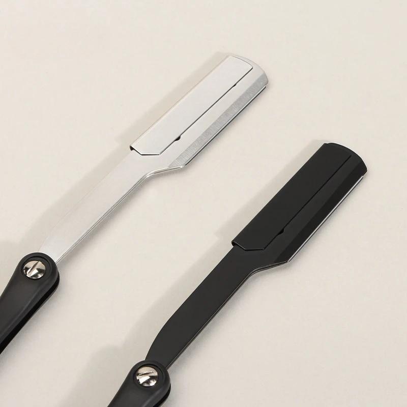 Professional Barber Razor Classic Manual Shaver Straight Edge Stainless Steel Shaver Barber Folding Shaving Shave Without Blades