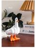 Creative Middle Finger Duck Resin Ornament - Funny Sand Sculpture Birthday Gift