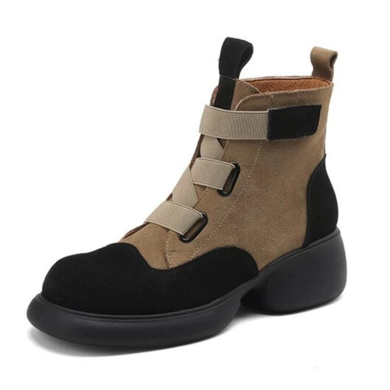 Women’s Ankle Boots Designer Casual Sport Shoes Fashion Winter Women Heeled Boots 2025 New Walking Dress Femme Chelsea Boots