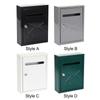 Wall Mounted Locking Drop Box Mailbox Multipurpose for Envelope Heavy Duty