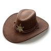 INS Unisex Moterys Vyrai Imitacija Zomša šešiakampė žvaigždė Šerifas plataus krašto apsauginis kremas nuo saulės Kepurėlė Beach Cowboy Cowgirl Vakarų kepurė