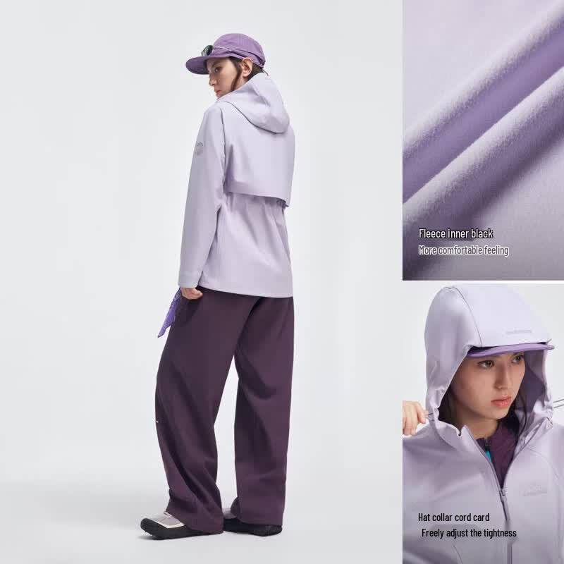 BOSIDENG B261231324 Short Hooded Outdoor Functional Jacket