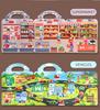 DIY Children's 3D Bubble Gelsticker Book Focus Ability Cultivation Reusable Sticking Quiet Book Princess Toy Sticker