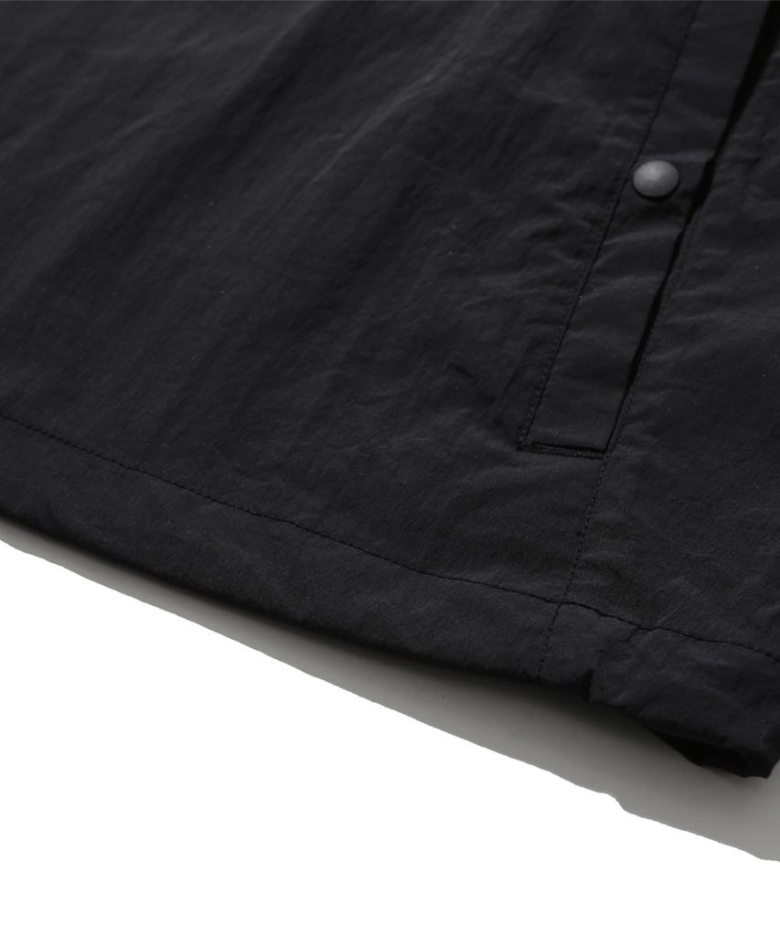 HAVEOFFDUTY Lightweight Half Zip Shirt (Black)
