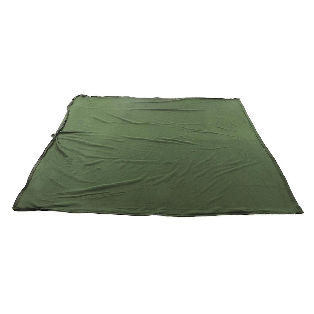 Nimomo Portable Travel Warm Fleece Sleeping Bag Free Compression Sack for Adults Outdoor Camping Hiking Climbing(green)