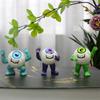 3 STÜCKE Bunte Augapfel Kleine Monster Ornamente Schreibtischdekoration Ornamente Niedliche Harzpuppen Wohnzimmer Heimdekor Accessoires