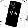 Bodybuilding Gym Fitness Fall Für Huawei P30 P20 P40 Lite P50 Pro P Smart 2021 Nova 5T Honor X8 x9 50 70 80 Abdeckung