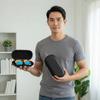 Portable 2 Slots Glasses Organizer Fruit Printed / Black EVA Double-layer Eyewears Storage Box Anti-lost Dust-proof