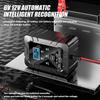 50-60Hz Automatic 6V 12V 1.5A Battery Maintainer Overload Protection Suitable for Car Motorcycles RVs with Fast Charging