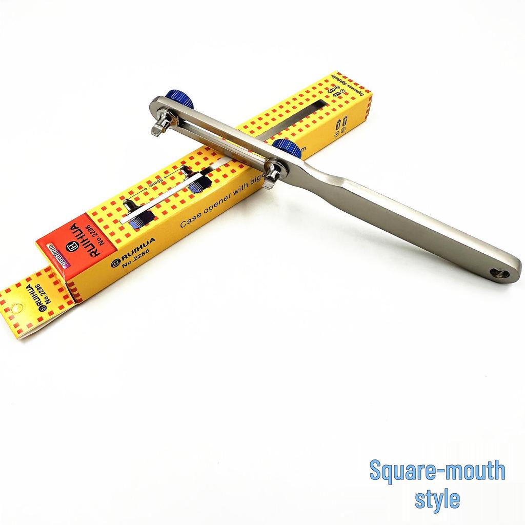 Two-Jaw Watch Case Opener Set for Repair & Battery Replacement