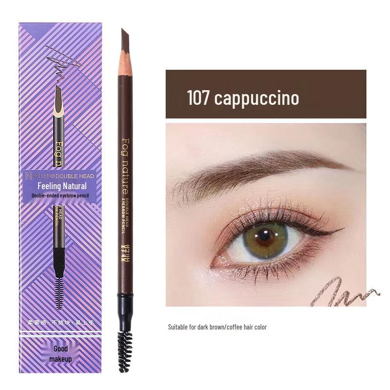 

Good Makeup Double-Headed Eyebrow Pencil: Waterproof, Sweatproof, Long-Lasting, Non-Smudging for Beginners