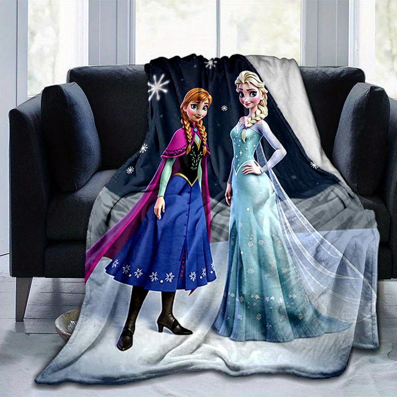 1pc. Winter Wonderland Blanket, Seasonal Decorative Throw, Cartoon Themed Blanket for Cozy Home Decorations, Soft Flannel Throw Blanket, Ver