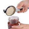 Stainless Steel Jar Opener Adjustable Can Opener Manual Jar Lid Opener Multifunctional Bottle Opener for Weak Hands