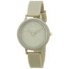 Fieldwork Women's Analog Watch with Tone and Silicone Band, Khaki, YM061-3