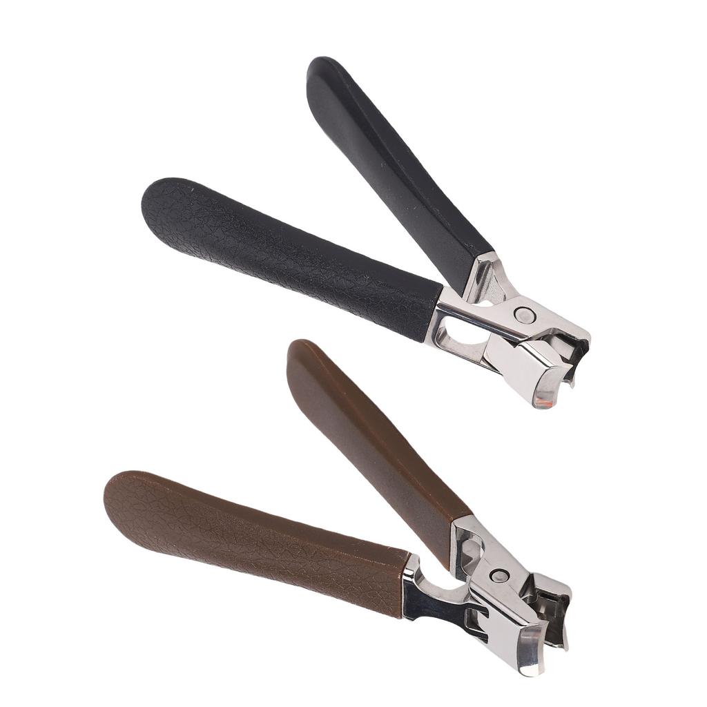 Wide Jaw Opening Nail Clipper Stainless Steel Finger Nail Cutter For Thick and Hard Nails