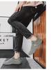 2024 Korean Style Cloth Low-Top Casual Men's Board Shoes: Rainproof, Youth Travel Sneakers for Spring/Autumn
