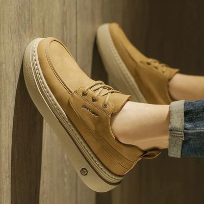 Men's Minimalist Business Casual Shoes Are Fashionable Versatile Trendy Lightweight and Comfortable Men's Skateboard Shoes