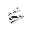 Chrome Exterior Rear View Mirror Cover Trim Silver Automotive Supplies Fit For Toyota FJ Cruiser 2007-