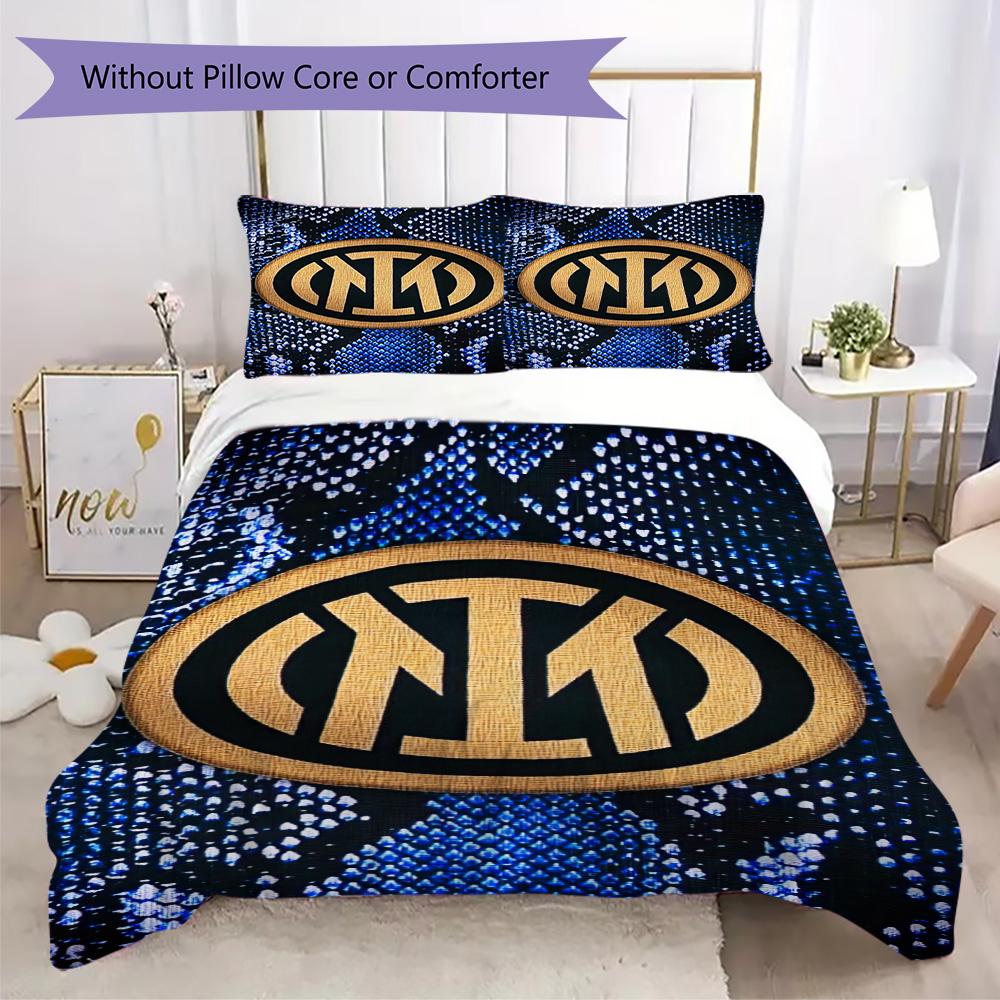Famous F.C. Internazionale Milano football player Lautaro Martínez Home Decoration Soft Bedding Down Pillowcase Duvet Cover (without core) L8