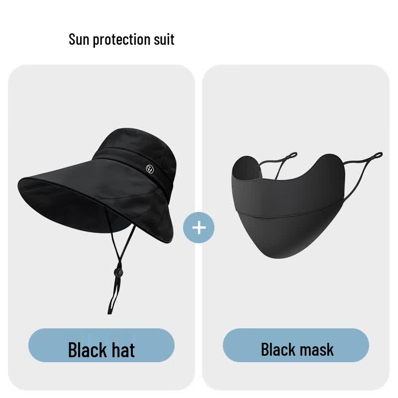 Women's UV Protection Large Brim Fisherman Sun Hat
