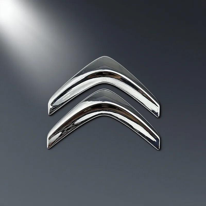 

10.2*8.6cm Metal Emblem For Citroën C4 C3 C5 C1 DS3 DS5 DS4 Picasso Front Rear Logo Badge OEM Style Replacement Glossy Black