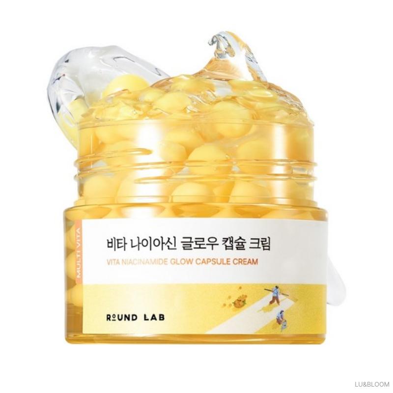 

ROUND LAB Вита Ниацинамид Сияющий Капсульный Крем 50мл (+Бесплатный подарок)