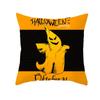 Halloween Series Horror Pumpkin Print Pattern Cushion Cover for Home Living Room Sofa Decoration Square Polyester Pillowcase