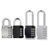 1PC/2PCS Outdoor 4 Digit Long Shackle Waterproof Password Padlock Pad Lock Combination Padlock for School Locker Gym Locker