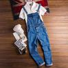 ShuMing Loose Straight Long Denim Stylish Work Size Men's Overalls, Jeans, Fit, Fit, Pants, Jumpsuit, Workwear, Pants, Spring/Autumn (Blue, 16)