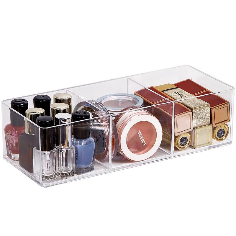 Clear Acrylic Drawer Cosmetic Creams Organizer Drawer Type Storage Lipstick Organizer Box Makeup Organizer Storage Box