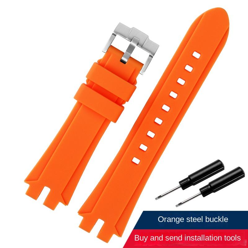 For Casio PROTREK watch strap PRW-6100Y PRW-3000 PRW-3100 PRW-6000Y/YT/FC-1 Men silicone watchband Stainless steel watch buckle