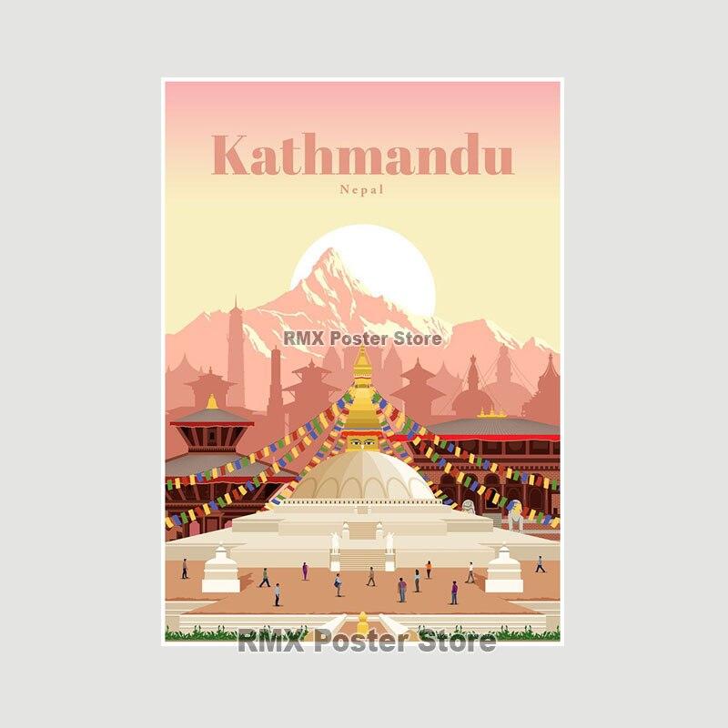 World Travel Minimalist  Posters New York London Paris City Poster White Paper Print Wall Art Decoration Picture Home Cafe Decor