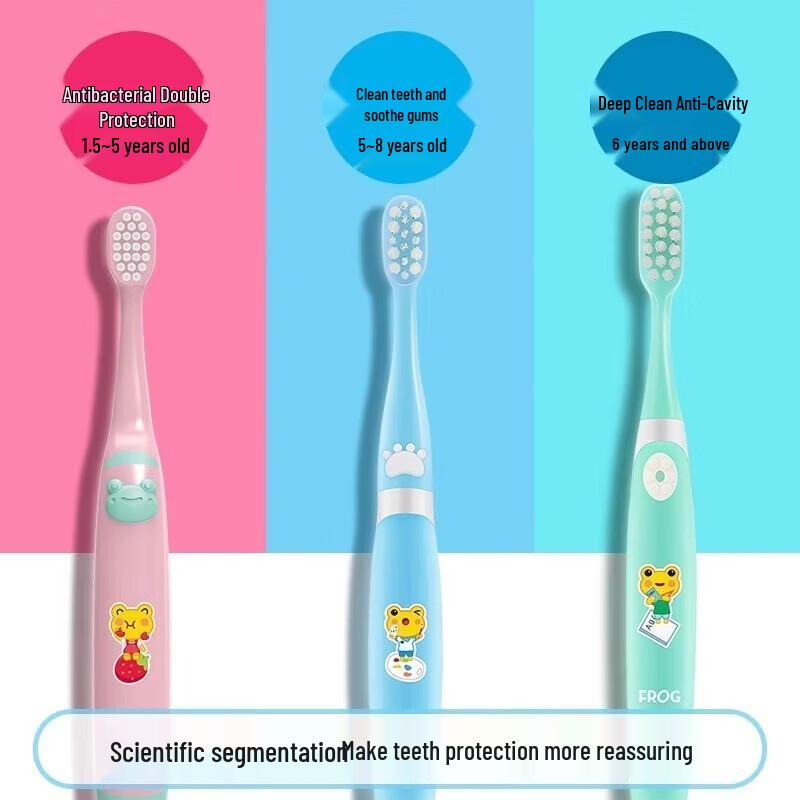 Frog QB831 Soft Bristle Baby Toothbrush