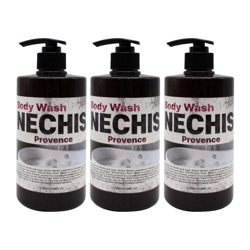 NECHIS Fragrant Mildly Acidic Body Wash Provence 500ml 2+1