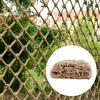 Rete di Corda di Canapa Grigliato di Juta Grigliato da Giardino Anti Caduta Decorazione Parete Fotografica Sicuro per Bambini