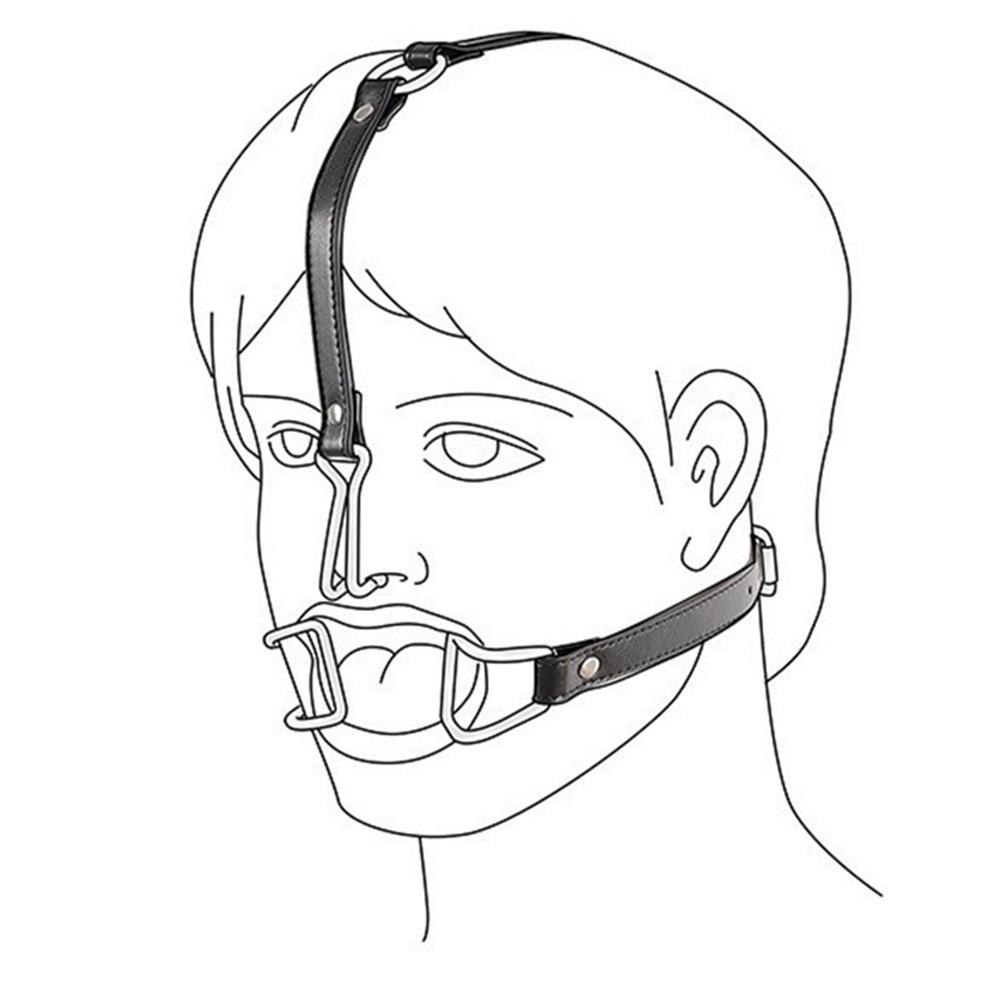 Mouth Plug Gag Open Mouth Device For Couples BDSM Training And Role Play SM Toys For Men And Women